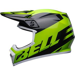 BELL MOTO HELMETS 2022 MX-9 MIPS DISRUPT BLACK/GREEN